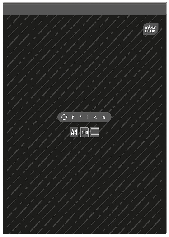 Blok szkolny w linię A4, 100 kartek, Interdruk